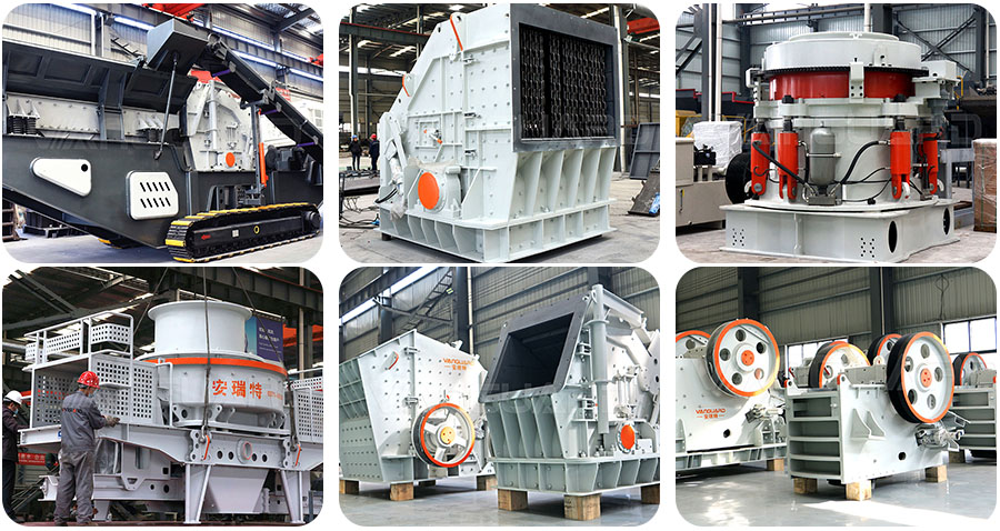 Alimentador vibratorio, Crawler Tipo Planta trituradora de impacto móvil, Vanguard Machinery