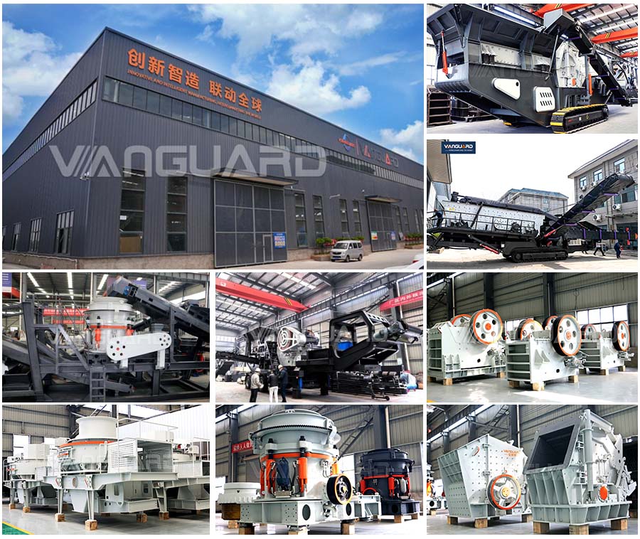 Trituradora de impacto de eje vertical, nueva máquina para fabricar arena, Vanguard Machinery
