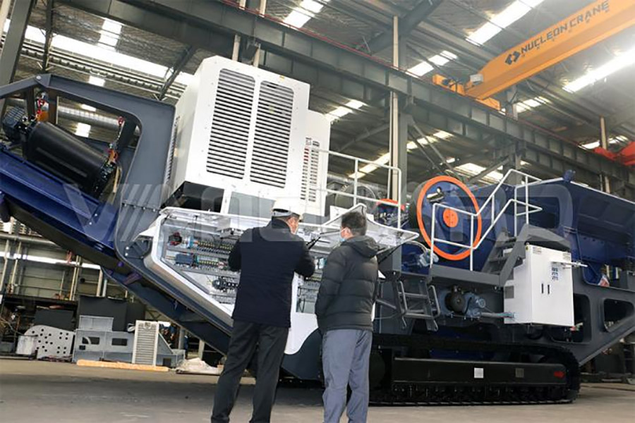  Planta trituradora móvil tipo oruga, Planta móvil de trituración de mandíbulas tipo oruga,Vanguard Machinery