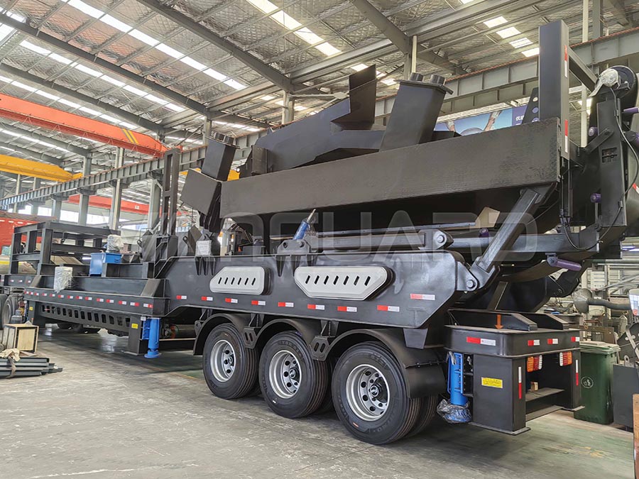 6FX Serie Trituradora de impacto hidráulica, Planta móvil de trituración de mandíbulas tipo oruga,Vanguard Machinery