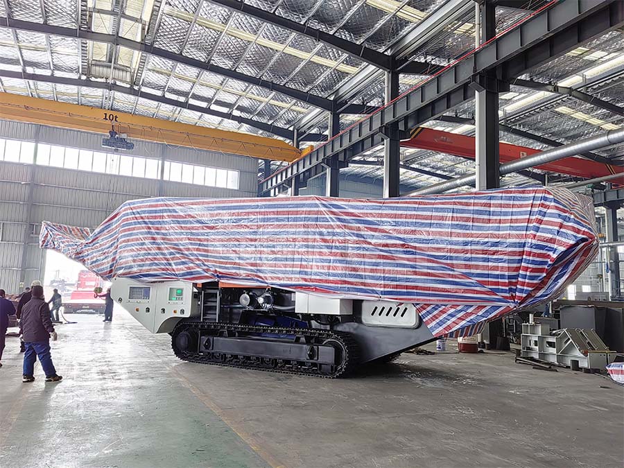  6FX Serie Trituradora de impacto hidráulica, Planta móvil de trituración de mandíbulas tipo oruga,Vanguard Machinery