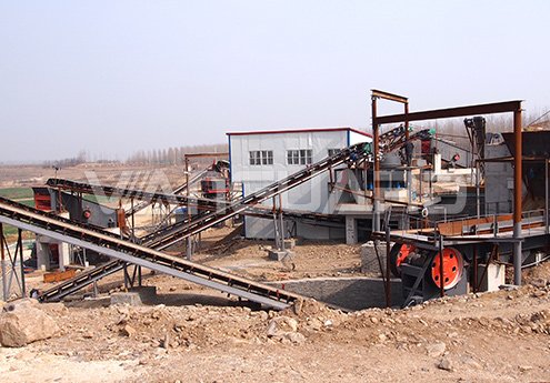 150 T / H Línea de producción de arena en Xinjiang