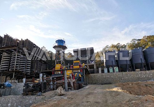 Nigeria 300t / Dia Proyecto de preparación de mineral de oro 